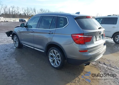 2016 BMW X3 xDrive35I from USA, damaged, VIN 5UXWX7C54G0S17954